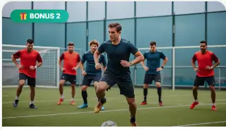 Allenamento fisico con il pallone